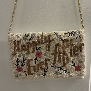 Beaded 'Happily Ever After' Clutch